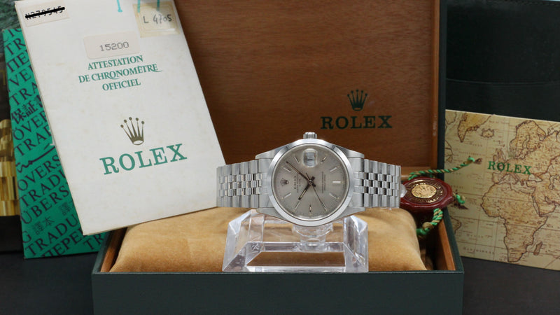 Rolex Oyster Perpetual Date 15200 - 1994 - Rolex horloge - Rolex kopen - Rolex heren horloge - Trophies Watches