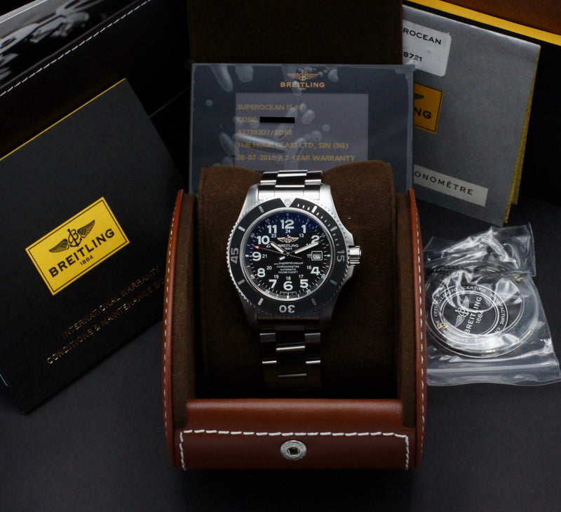 Breitling Superocean 44 A17392D7/BD68 - 2016 - Breitling horloge - Breitling kopen - Breitling heren horloge - Trophies Watches