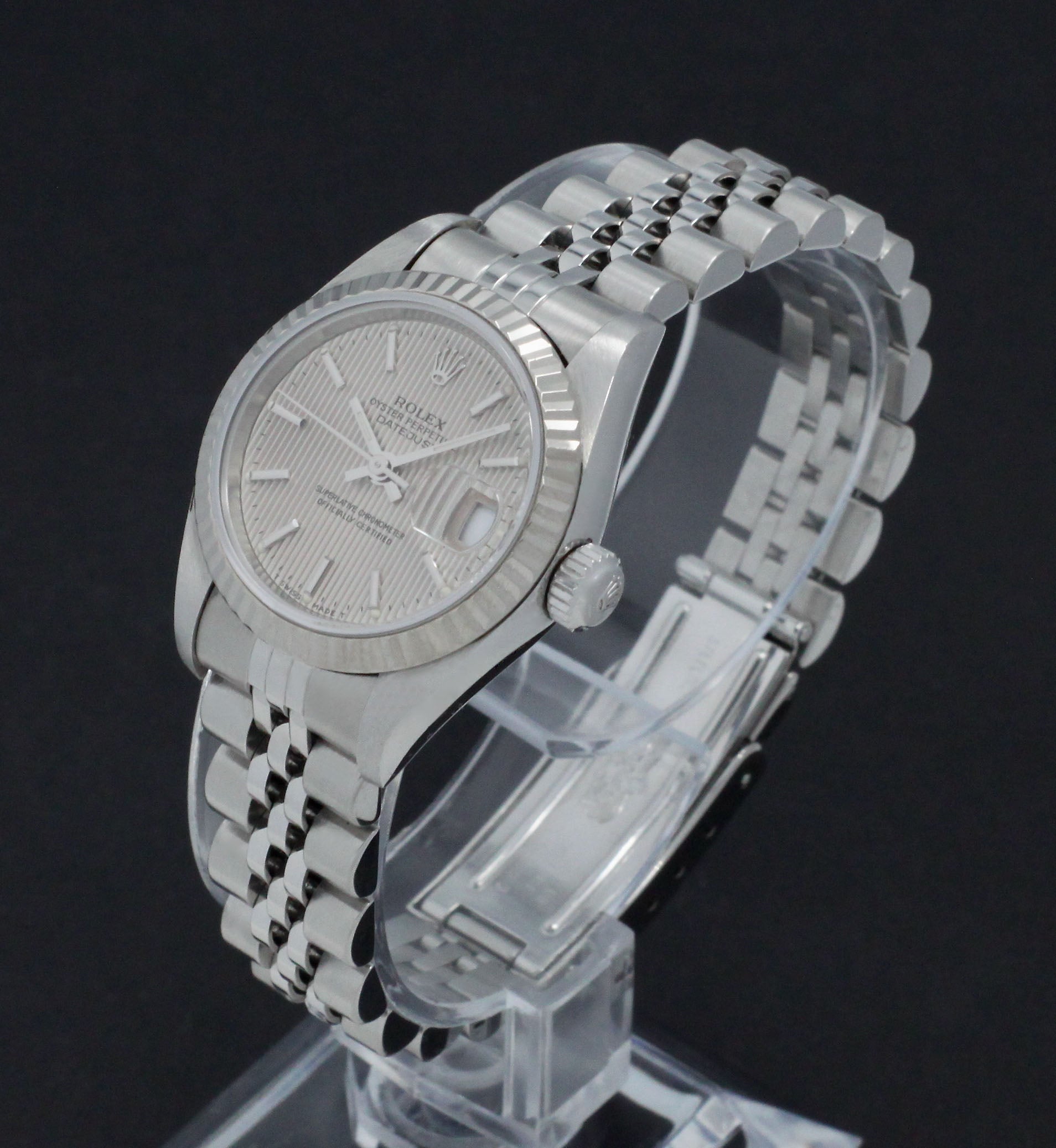 Rolex Oyster Perpetual Lady Datejust 69174 - 1999 - Rolex horloge - Rolex kopen - Rolex dames horloge - Trophies Watches