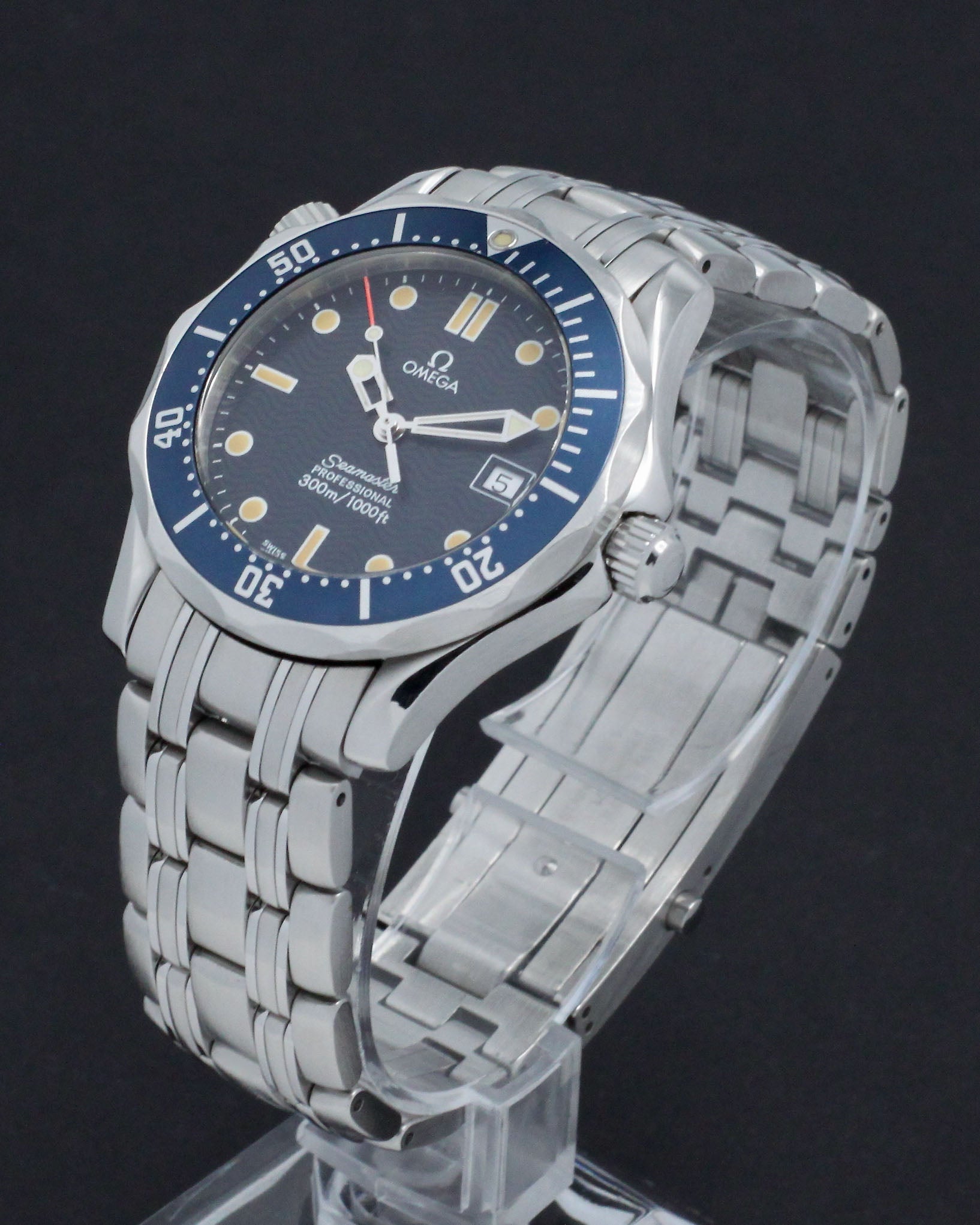Omega Seamaster Diver 300 M 2561.80.00 - 1993 - Omega horloge - Omega kopen - Omega heren horloge - Trophies Watches