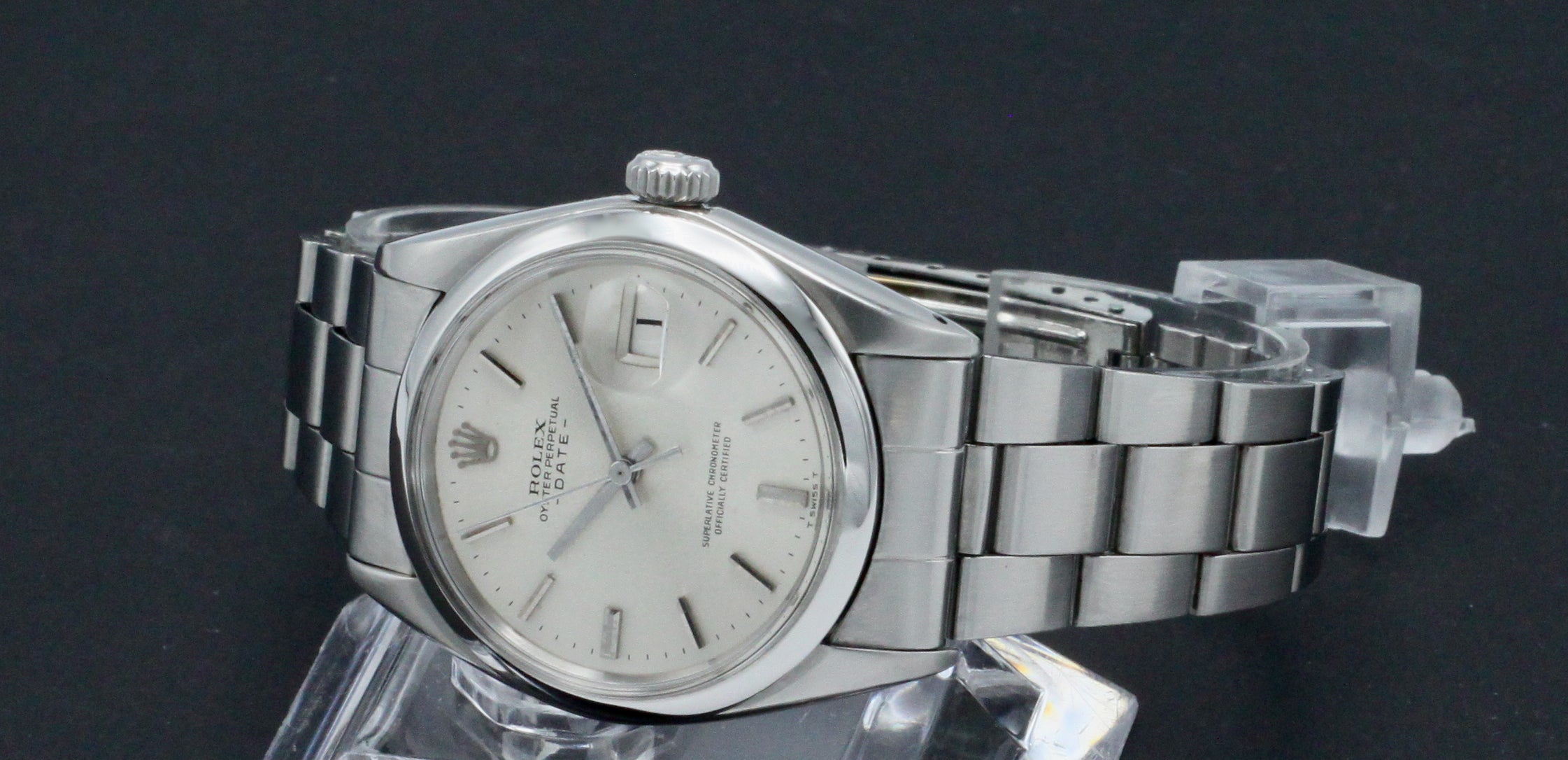 Rolex Oyster Perpetual Date 1500 - 1969 - Rolex horloge - Rolex kopen - Rolex heren horloge - Trophies Watches 