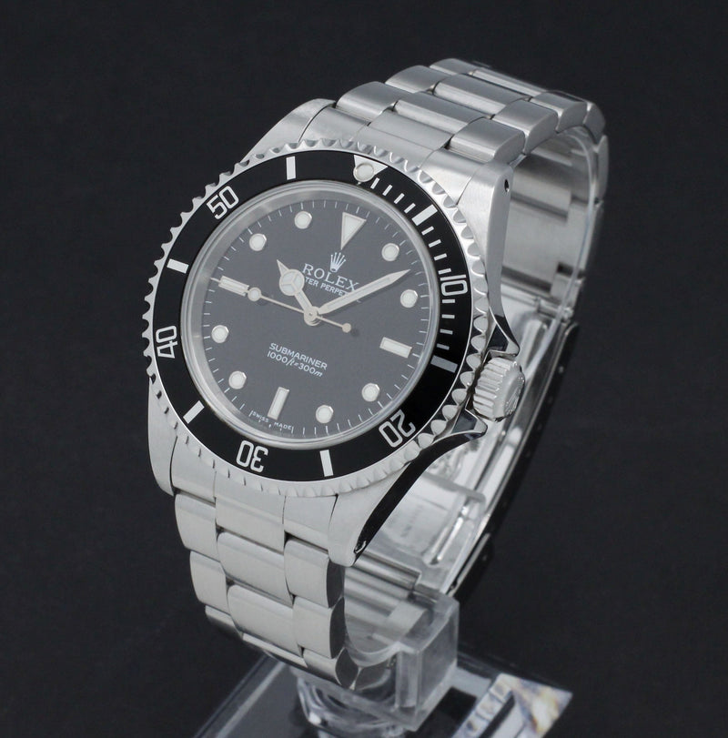 Rolex Submariner 14060 - 2004 - Rolex horloge - Rolex kopen - Rolex heren horloge - Trophies Watches