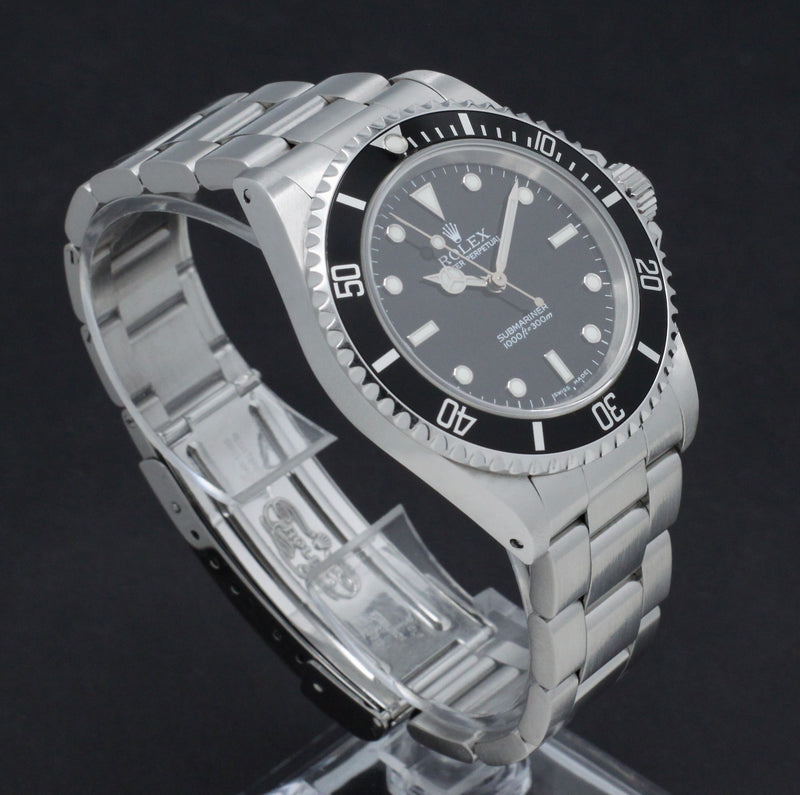 Rolex Submariner 14060 - 2004 - Rolex horloge - Rolex kopen - Rolex heren horloge - Trophies Watches