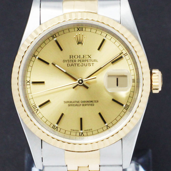 Rolex Datejust 16233 - 1997 - Rolex horloge - Rolex kopen - Rolex heren horloge - Trophies Watches