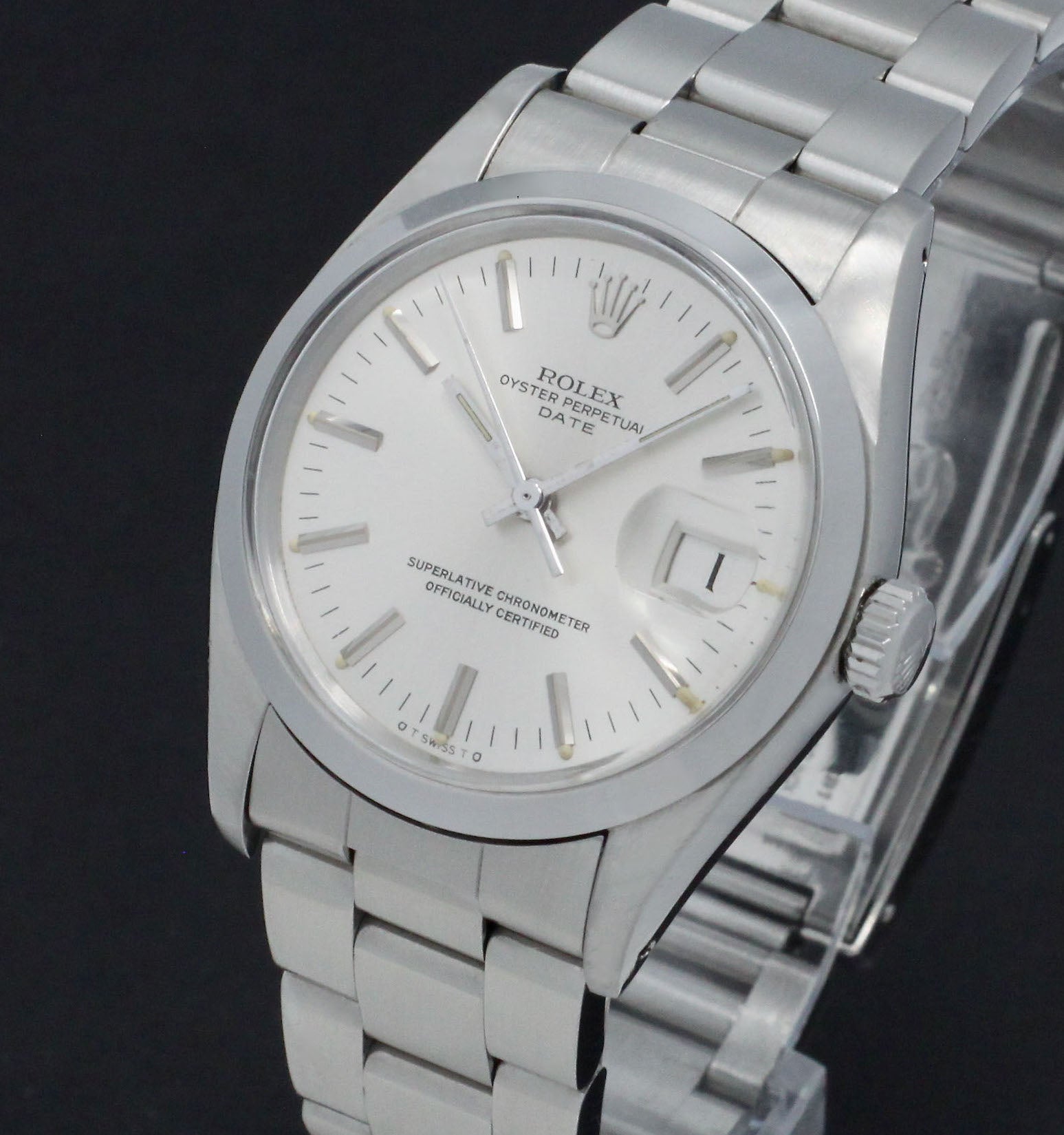 Rolex Oyster Perpetual Date 1500 - 1978 - Sigma Dial - Rolex horloge - Rolex kopen - Rolex heren horloge - Trophies Watches