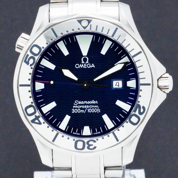 Omega Seamaster Diver 300 M 2265.80.00 - 1998 - Omega horloge - Omega kopen - Omega heren horloge - Trophies Watches