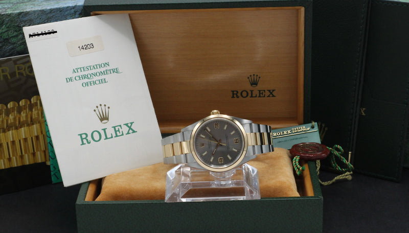 Rolex Oyster Perpetual 14203 - 1999 - Rolex horloge - Rolex kopen - Rolex dames horloge - Trophies Watches