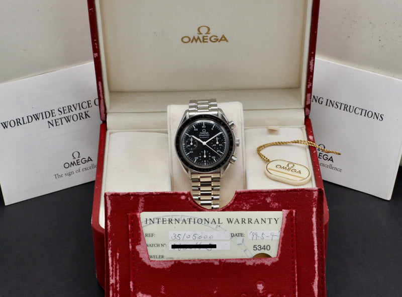 Omega Speedmaster Reduced 3510.50.00 - 1999 - Omega horloge - Omega kopen - Omega heren horloge - Trophies Watches