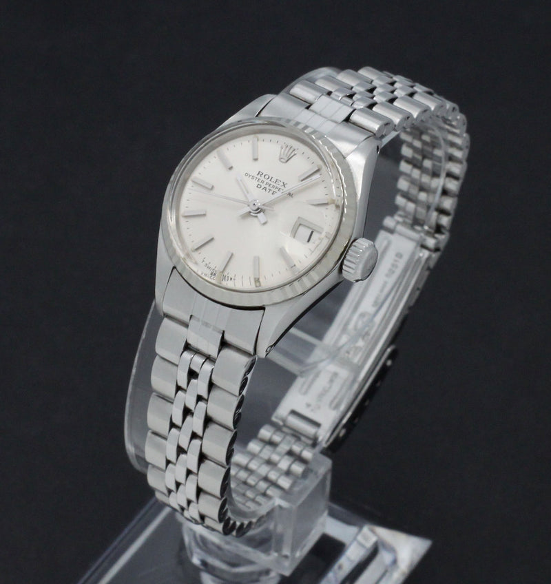 Rolex Oyster Perpetual Lady Date 6517 - 1969 - Rolex horloge - Rolex kopen - Rolex dames horloge - Trophies Watches