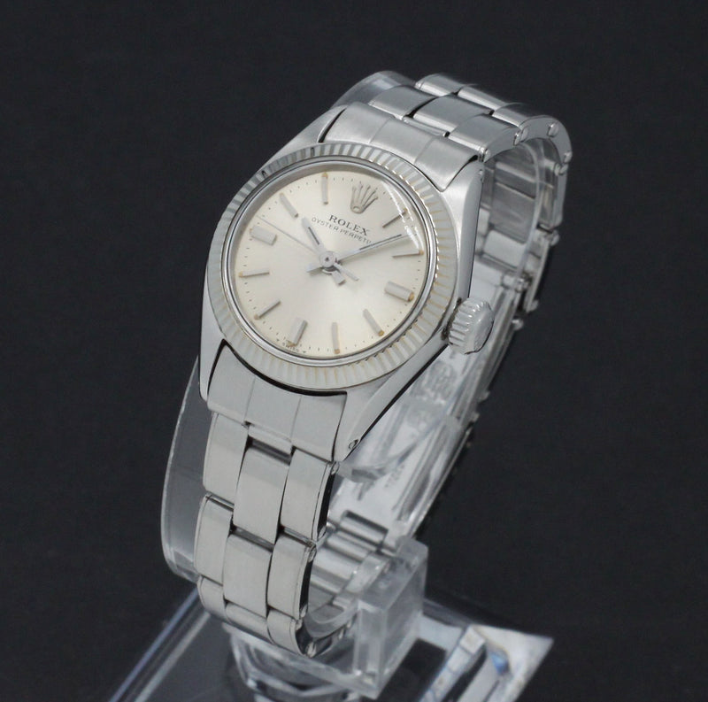 Rolex Oyster Perpetual 6619 - 1963 - Rolex horloge - Rolex kopen - Rolex dames horloge - Trophies Watches