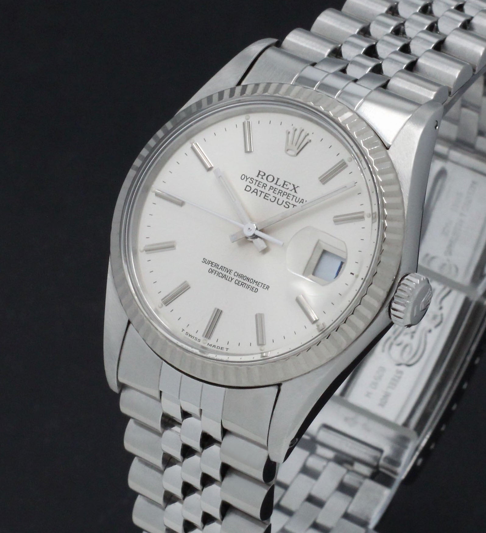 Rolex Datejust 16014 - 1988 - Rolex horloge - Rolex kopen - Rolex heren horloge - Trophies Watches