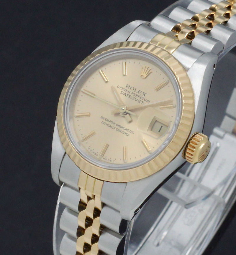 Rolex Lady-Datejust 69173 - 1987 - Rolex horloge - Rolex kopen - Rolex dames horloge - Trophies Watches