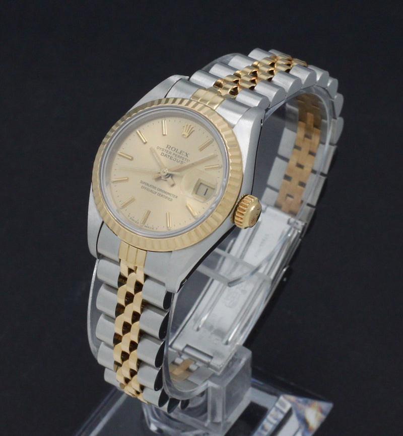 Rolex Lady-Datejust 69173 - 1987 - Rolex horloge - Rolex kopen - Rolex dames horloge - Trophies Watches