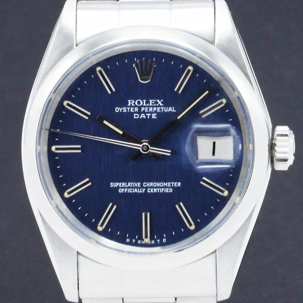 Rolex Oyster Perpetual Date 1500 - 1972 - Sigma Dial - Rolex horloge - Rolex kopen - Rolex heren horloge - Trophies Watches