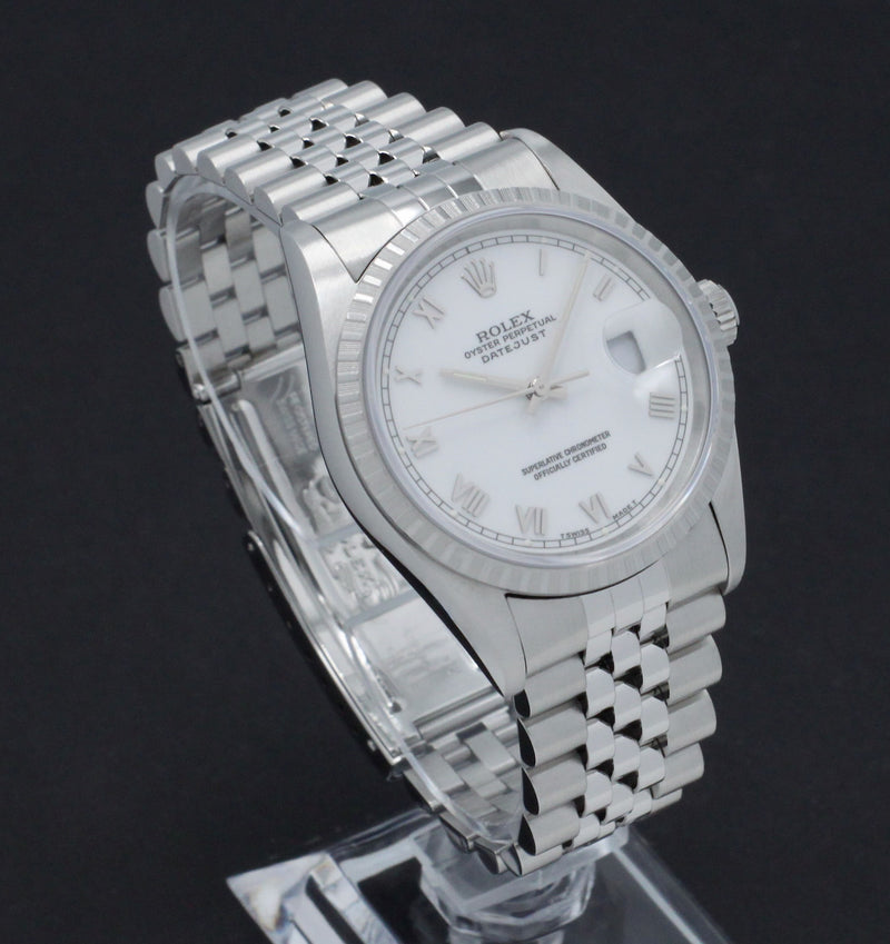Rolex Datejust 16220 - 1996 - Rolex horloge - Rolex kopen - Rolex heren horloge - Trophies Watches