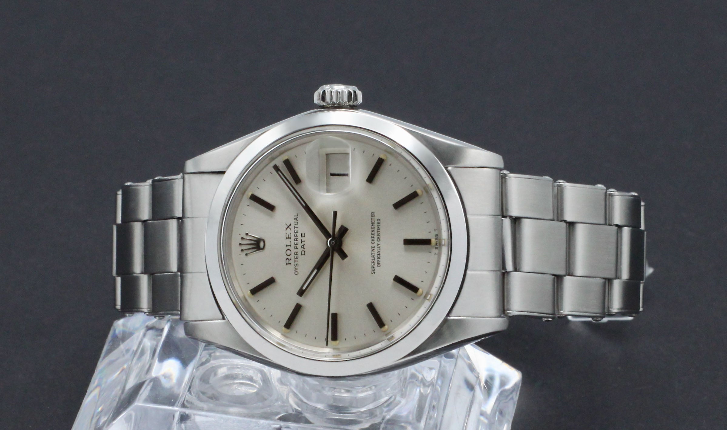 Rolex Oyster Perpetual Date 1500 - 1971 - Rolex horloge - Rolex kopen - Rolex heren horloge - Trophies Watches