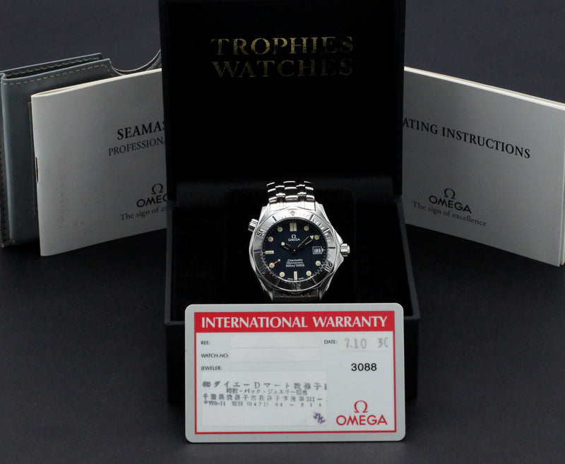 Omega Seamaster Diver 300 M 2562.80, With Papers, 1993