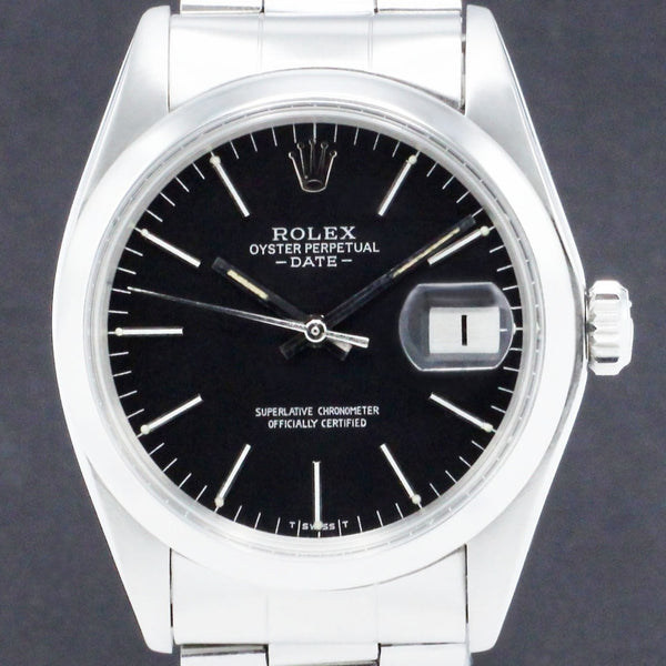 Rolex Oyster Perpetual Date 1500 - 1974 - Rolex horloge - Rolex kopen - Rolex heren horloge - Trophies Watches