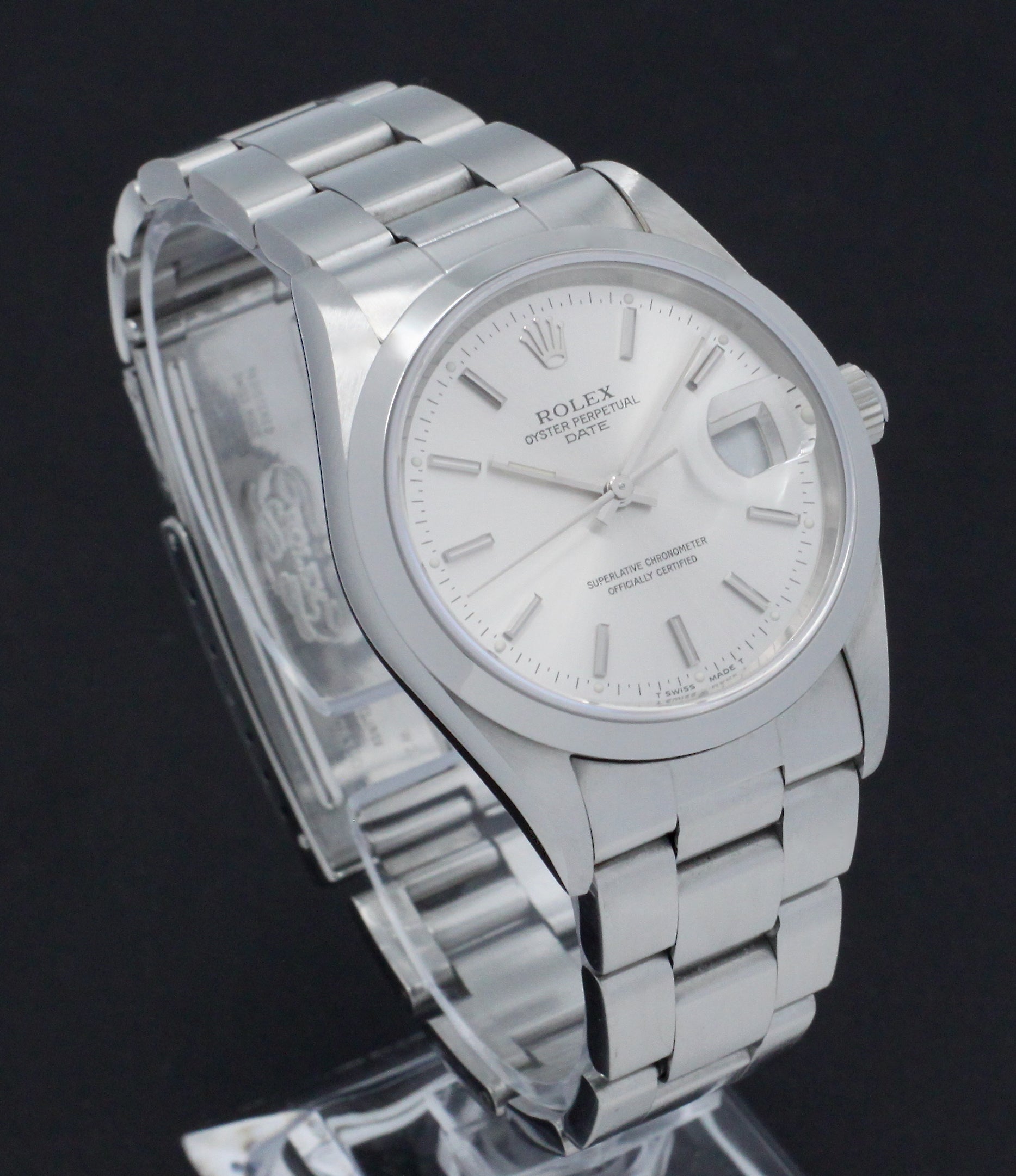 Rolex Oyster Perpetual Date 15200 - 1995 - Rolex horloge - Rolex kopen - Rolex heren horloge - Trophies Watches