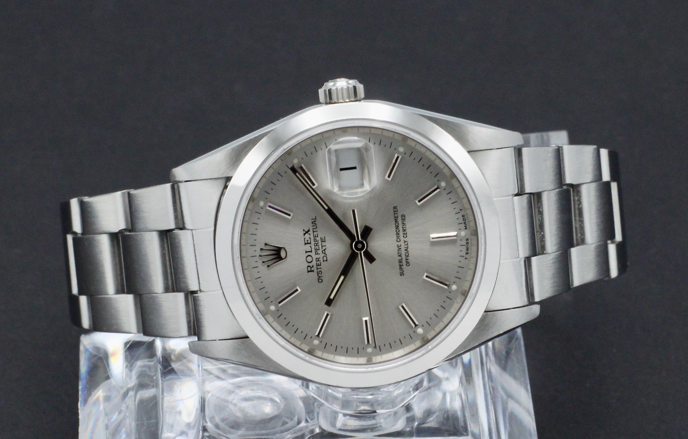 Rolex Oyster Perpetual Date 15200 - 1995 - Rolex horloge - Rolex kopen - Rolex heren horloge - Trophies Watches