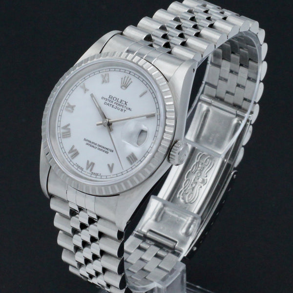 Rolex Datejust 16220 - 1991 - Rolex horloge - Rolex kopen - Rolex heren horloge - Trophies Watches