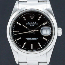 Rolex Oyster Perpetual Date 15200 - 1995 - Rolex horloge - Rolex kopen - Rolex heren horloge - Trophies Watches