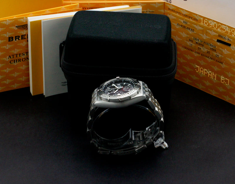 Breitling Chronomat A13353 - 2005 - Breitling horloge - Breitling kopen - Breitling heren horloge - Trophies Watches