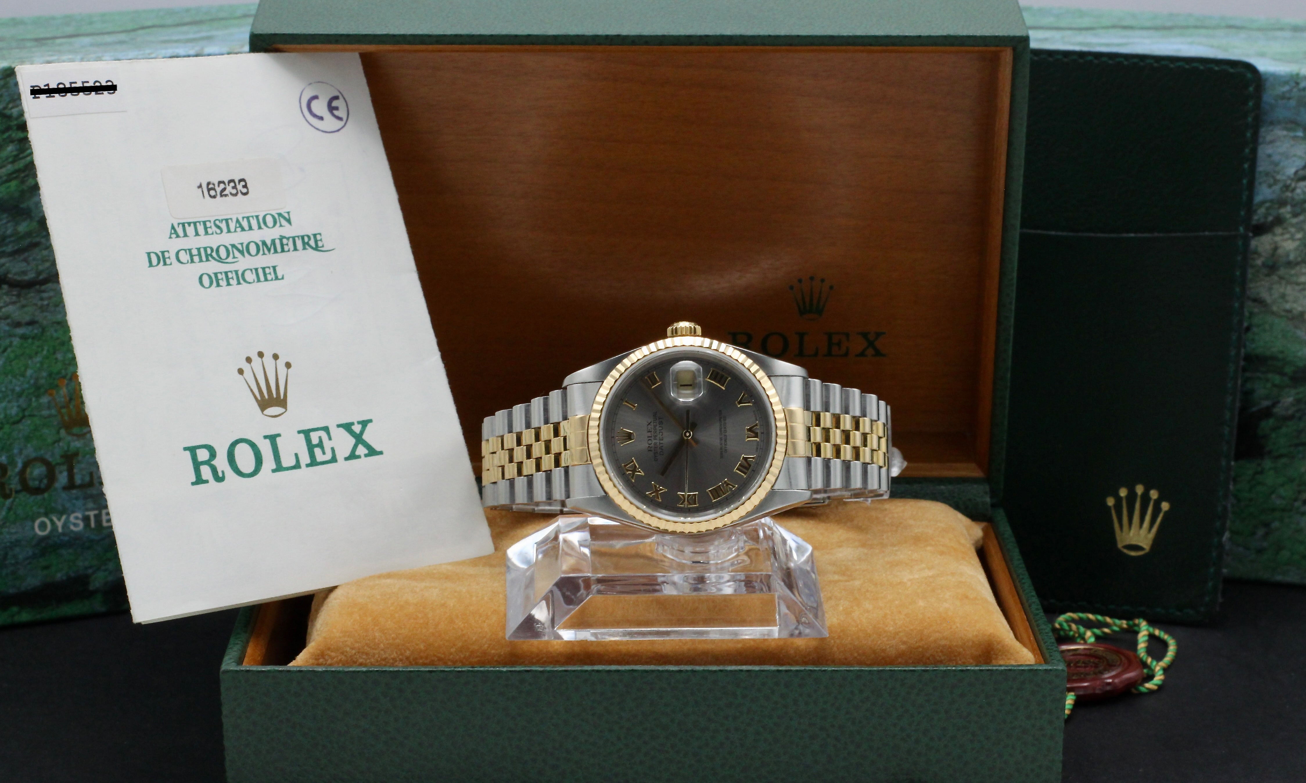 Rolex Datejust 16233 - 2000 - Rolex horloge - Rolex kopen - Rolex heren horloge - Trophies Watches