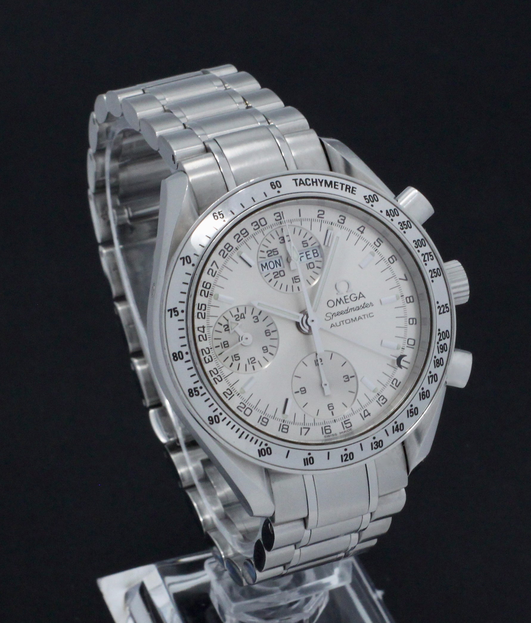 Omega Speedmaster Day Date 3523.30 - 1998 - Omega horloge - Omega kopen - Omega heren horloge - Trophies Watches