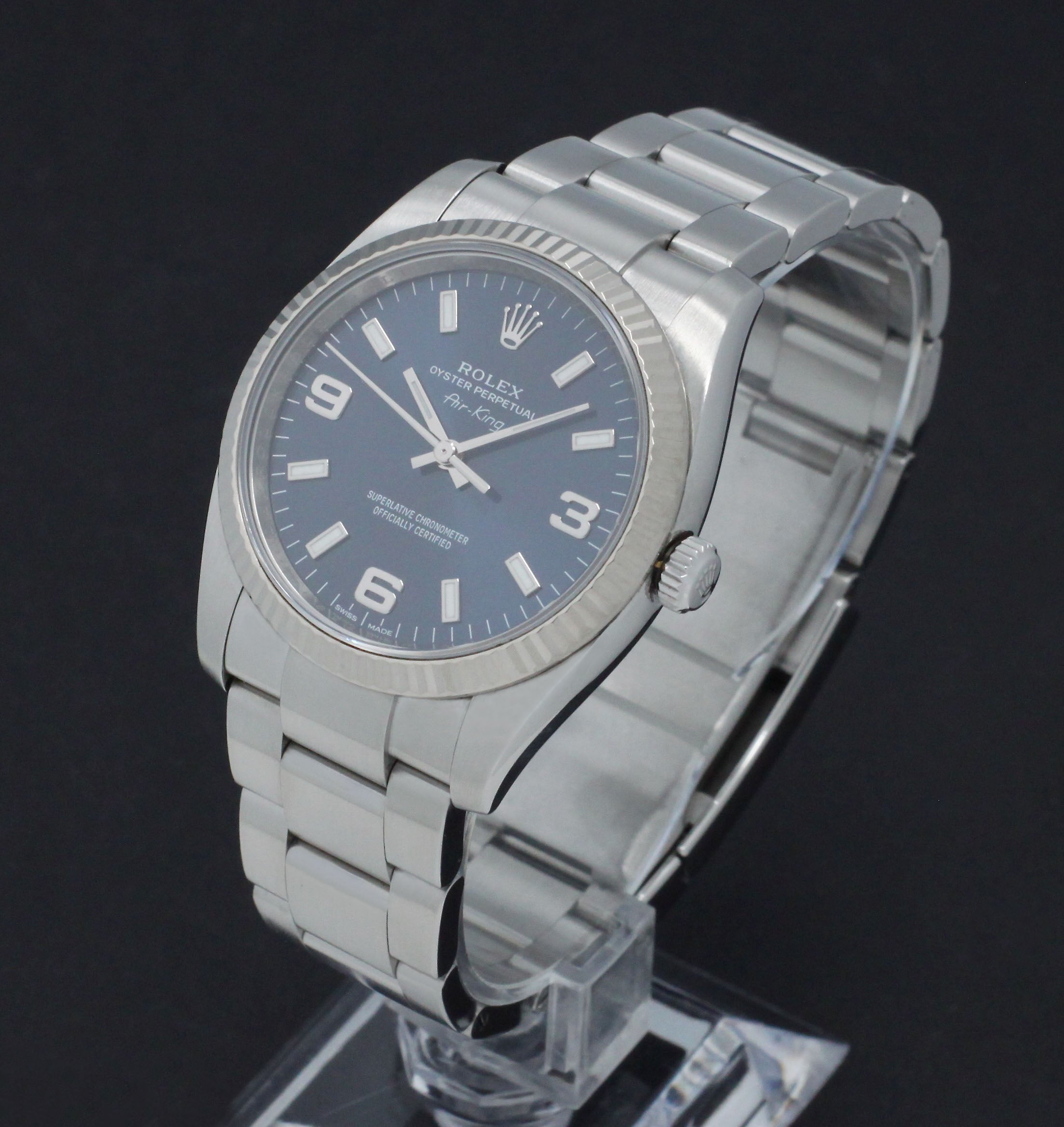 Rolex Air King Precision 114234 - 2014 - Rolex horloge - Rolex kopen - Rolex heren horloge - Trophies Watches