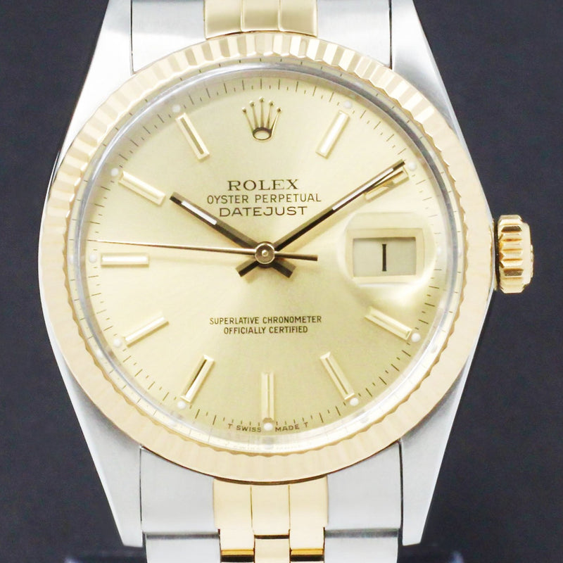 Rolex Datejust 16013 - 1987 - Rolex horloge - Rolex kopen - Rolex heren horloge - Trophies Watches