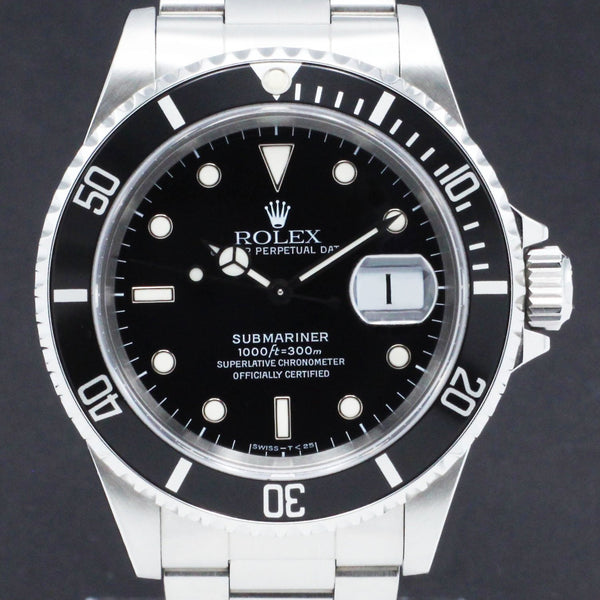 Rolex Submariner 16610 - 1998 - Rolex horloge - Rolex kopen - Rolex heren horloge - Trophies Watches