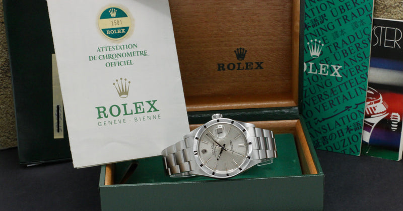 Rolex Oyster Perpetual Date 1501 - 1979 - Rolex horloge - Rolex kopen - Rolex heren horloge - Trophies Watches