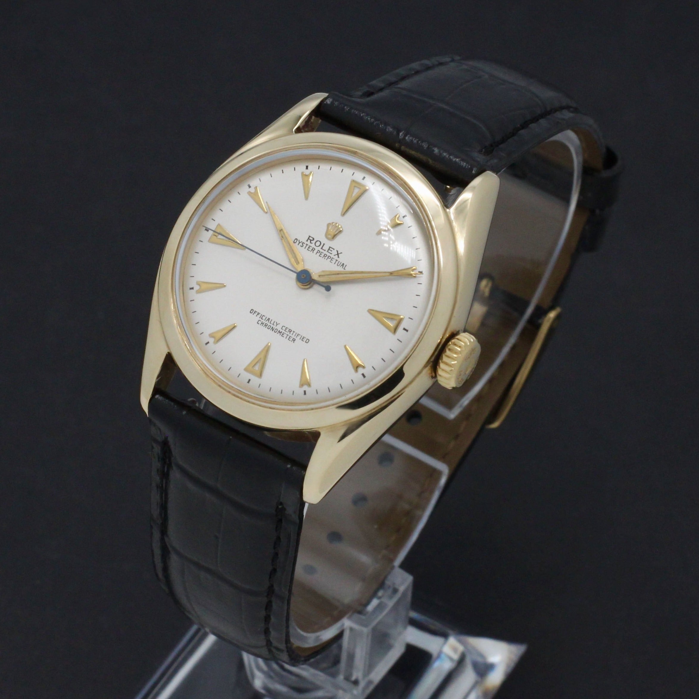 Rolex Oyster Perpetual 34 6084 - 1954 - Rolex horloge - Rolex kopen - Rolex heren horloge - Trophies Watches