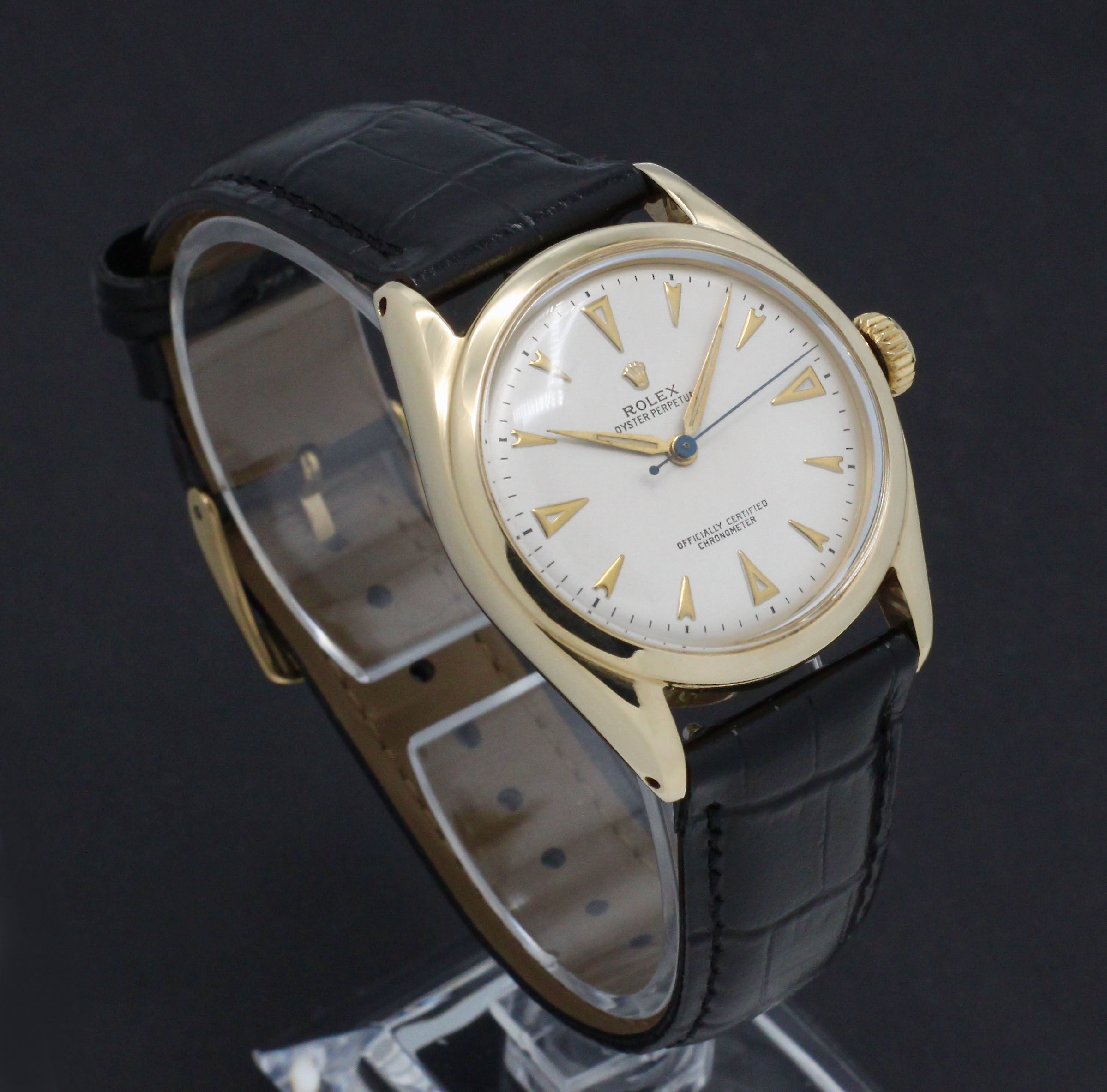 Rolex Oyster Perpetual 34 6084 - 1954 - Rolex horloge - Rolex kopen - Rolex heren horloge - Trophies Watches