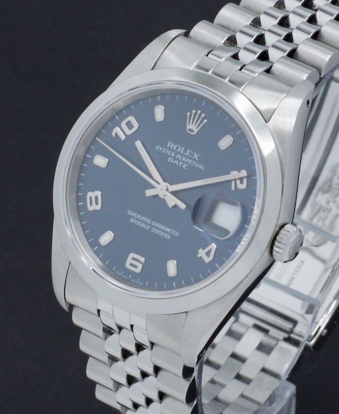 Rolex Oyster Perpetual Date 15200 - 1990 - Rolex horloge - Rolex kopen - Rolex heren horloge - Trophies Watches