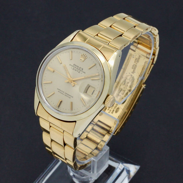 Rolex Oyster Perpetual Date 1550 - 1972 - Rolex horloge - Rolex kopen - Rolex heren horloge - Trophies Watches