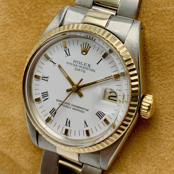 Rolex Oyster Perpetual Date 1500 - 1969 - Rolex horloge - Rolex kopen - Rolex heren horloge - Trophies Watches