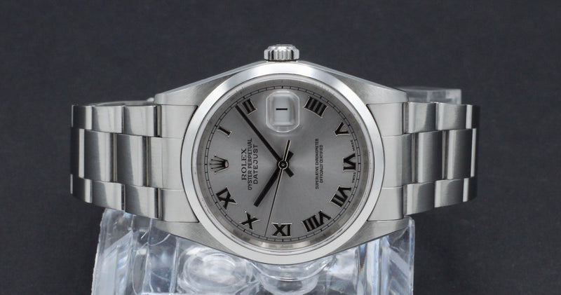 Rolex Datejust 16200 - 2002 - Rolex horloge - Rolex kopen - Rolex heren horloge - Trophies Watches