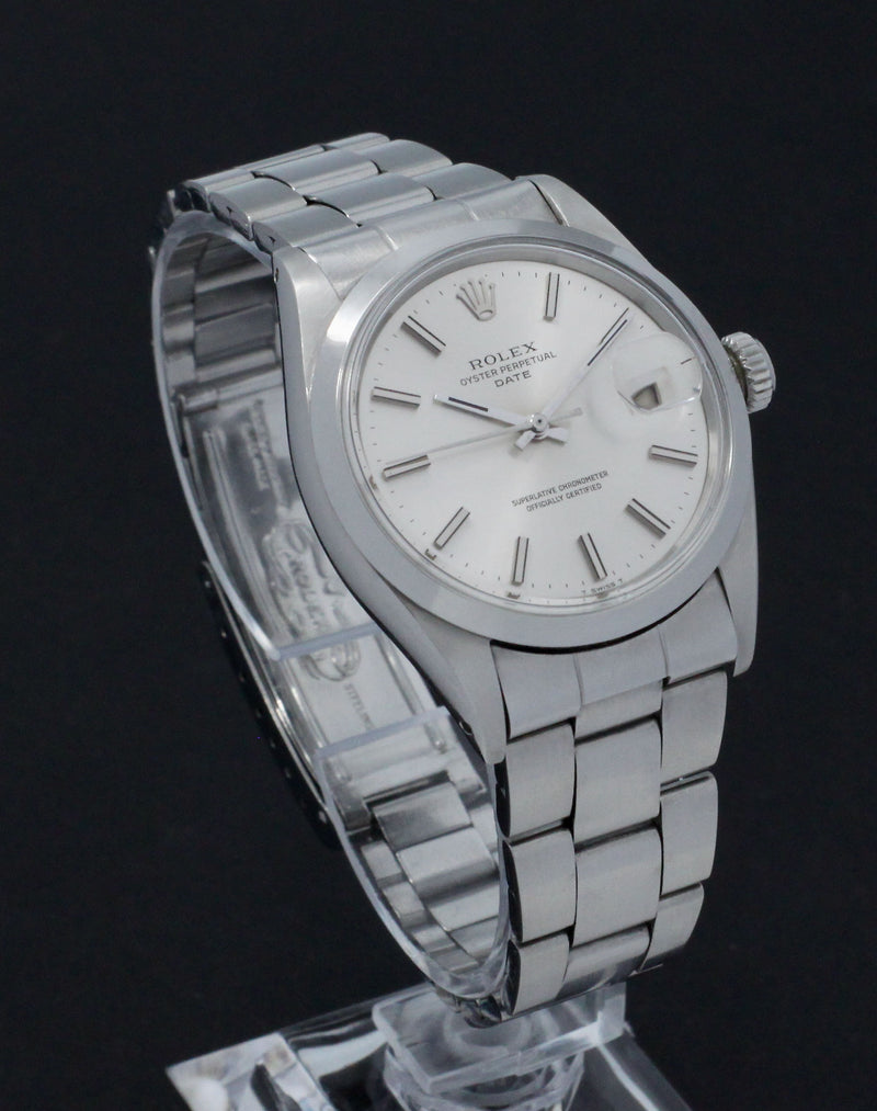 Rolex Oyster Perpetual Date 1500 - 1971 - Rolex horloge - Rolex kopen - Rolex heren horloge - Trophies Watches