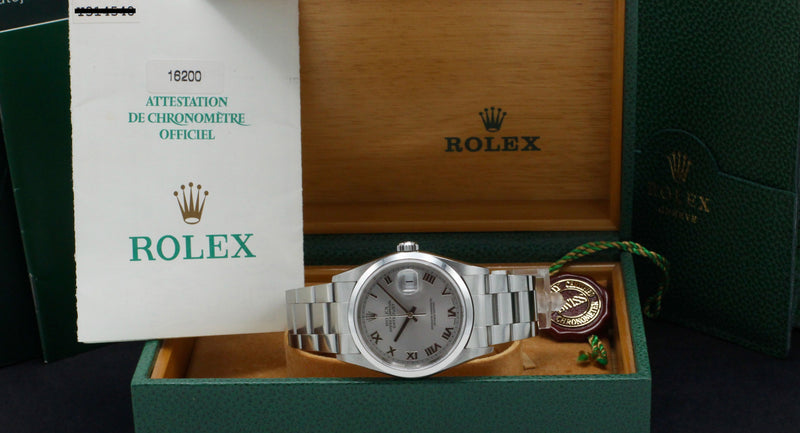 Rolex Datejust 16200 - 2002 - Rolex horloge - Rolex kopen - Rolex heren horloge - Trophies Watches