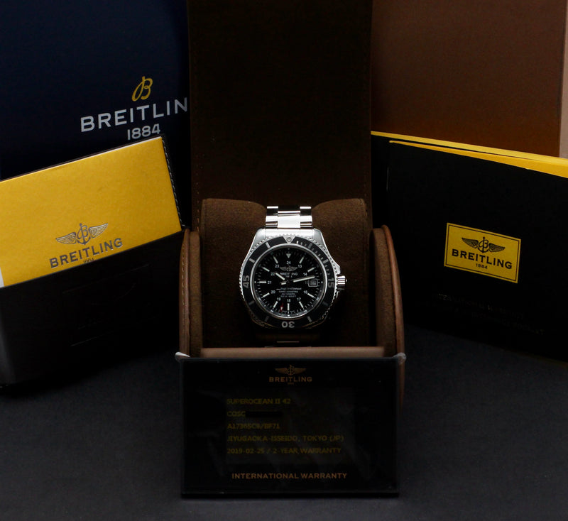 Breitling Superocean 42 A17365C9/BF71 - 2019 - Breitling horloge - Breitling kopen - Breitling heren horloge - Trophies Watches