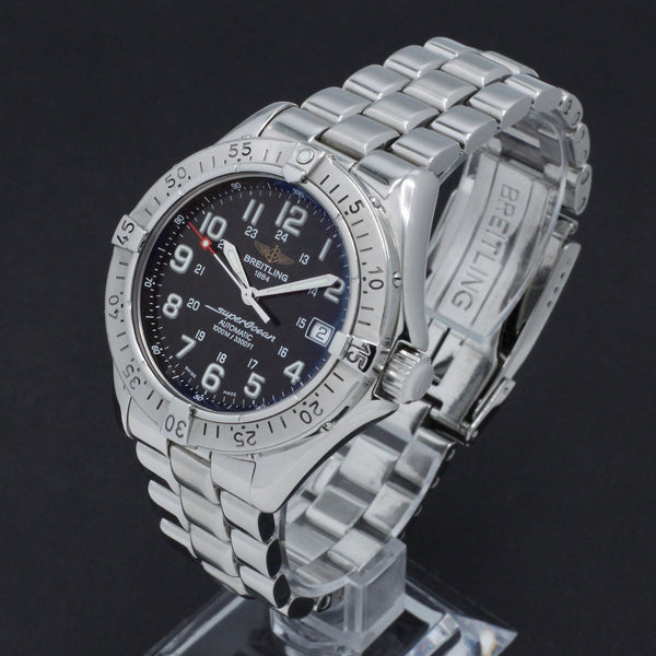 Breitling Superocean A17340 - 2001 - Breitling horloge - Breitling kopen - Breitling heren horloge - Trophies Watches