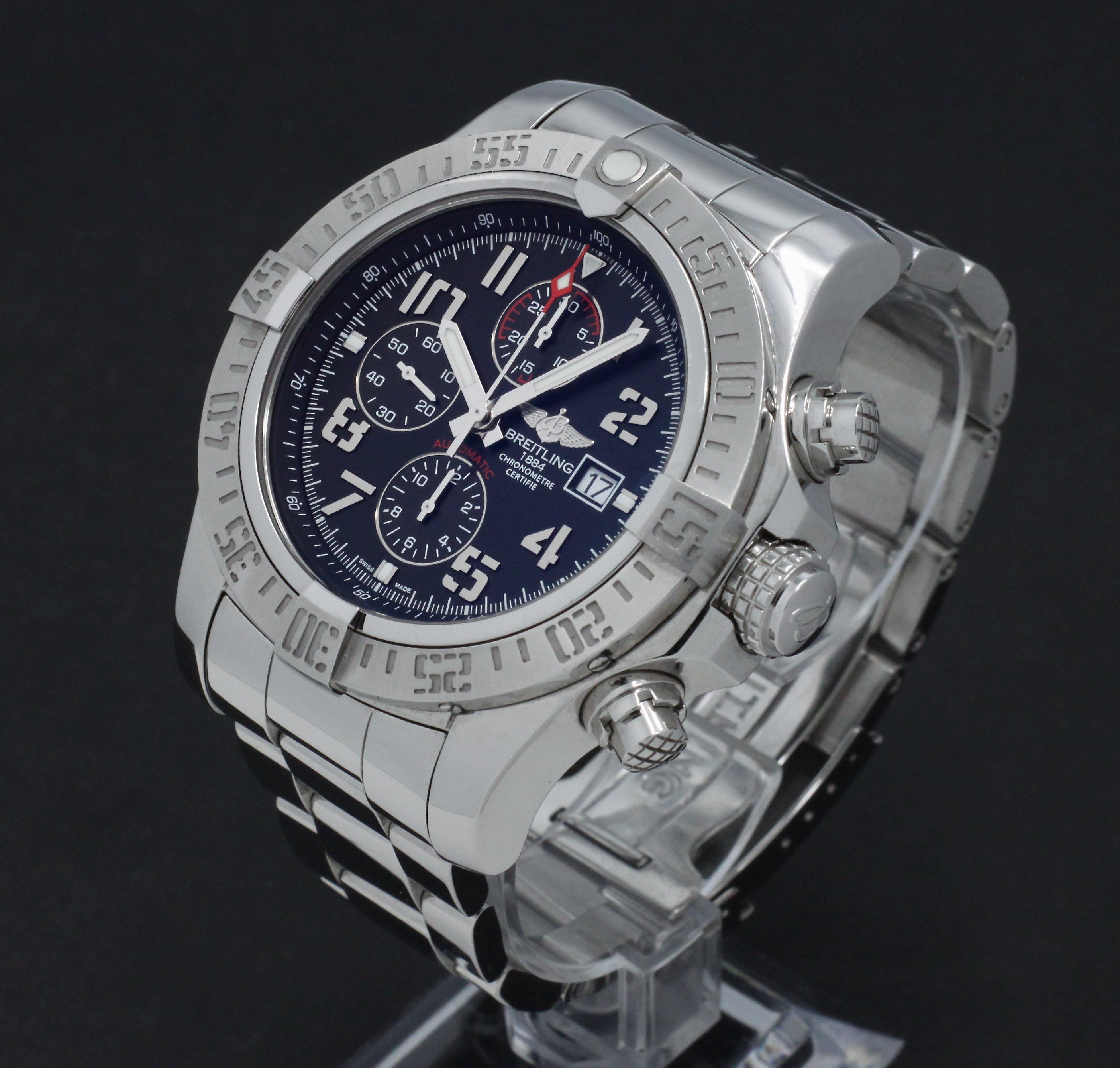Breitling Super Avenger II A13371 - 2014 - Breitling horloge - Breitling kopen - Breitling heren horloge - Trophies Watches