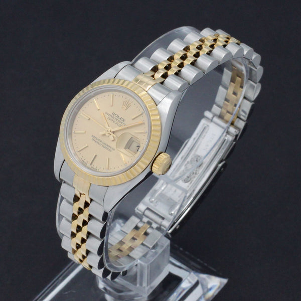 Rolex Lady-Datejust 69173 - 1996 - Rolex horloge - Rolex kopen - Rolex dames horloge - Trophies Watches