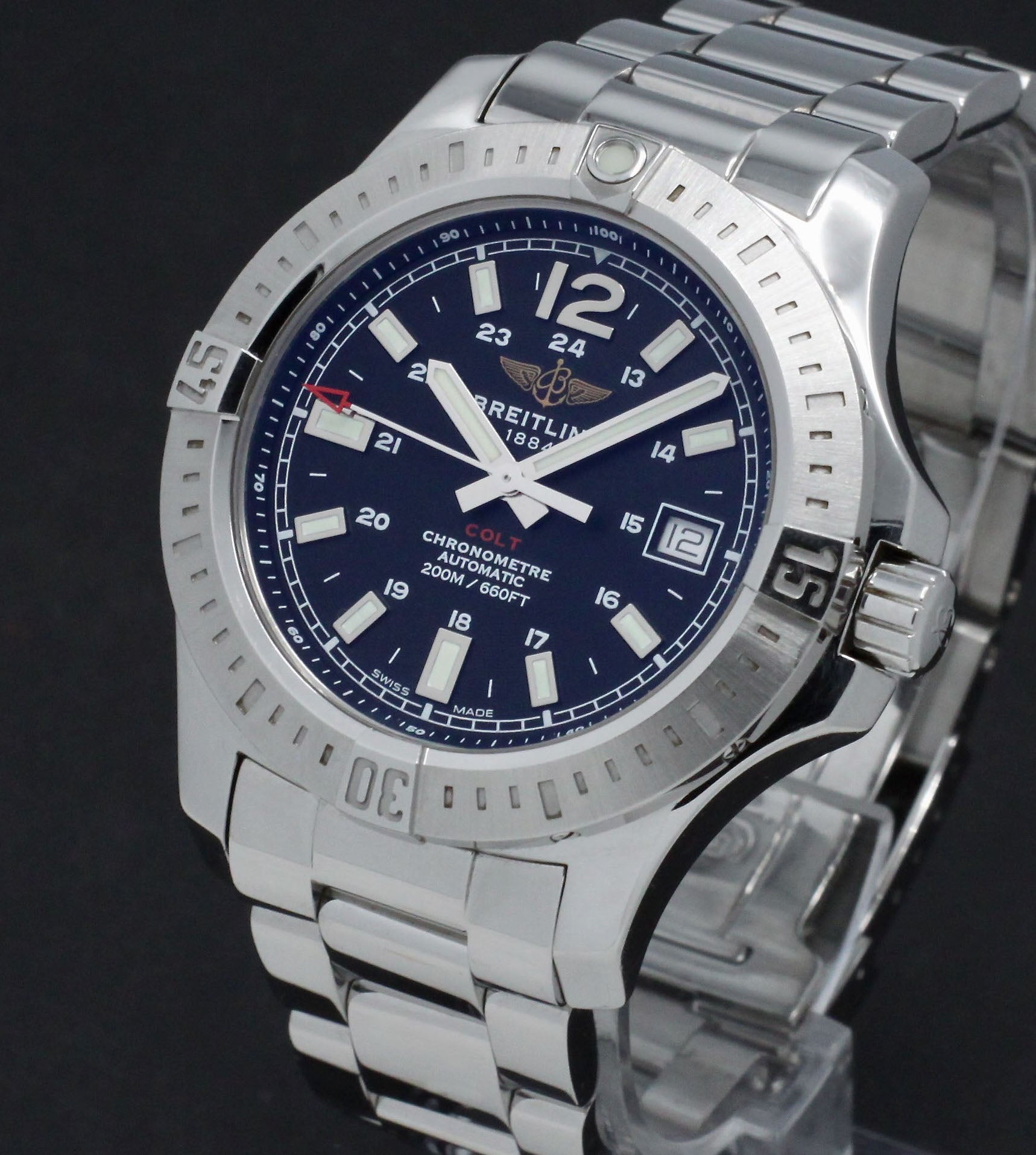 Breitling Colt A17313 - 2020 - Breitling horloge - Breitling kopen - Breitling heren horloge - Trophies Watches