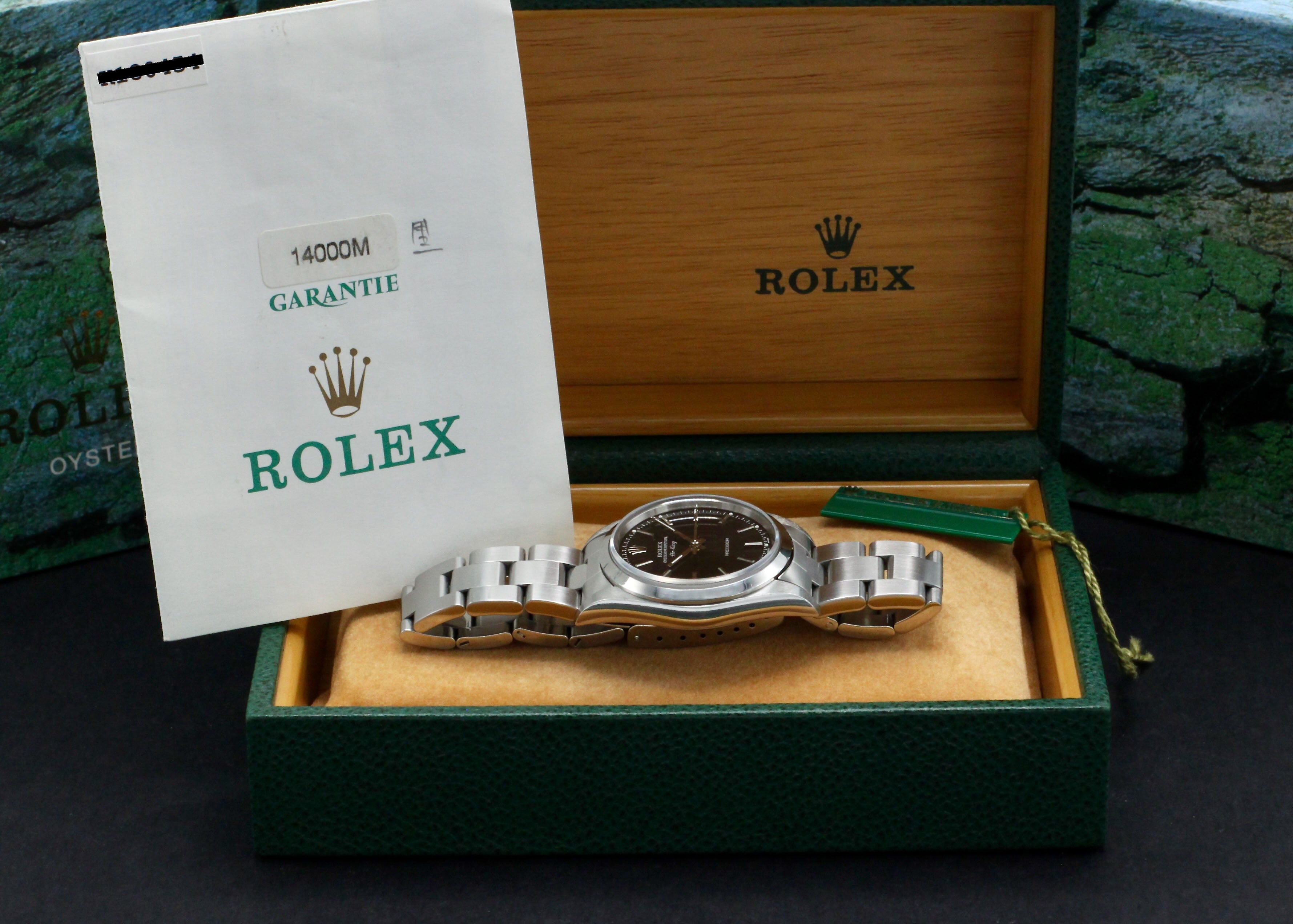 Rolex Air King Precision 14000M - 2001 - Rolex horloge - Rolex kopen - Rolex heren horloge - Trophies Watches