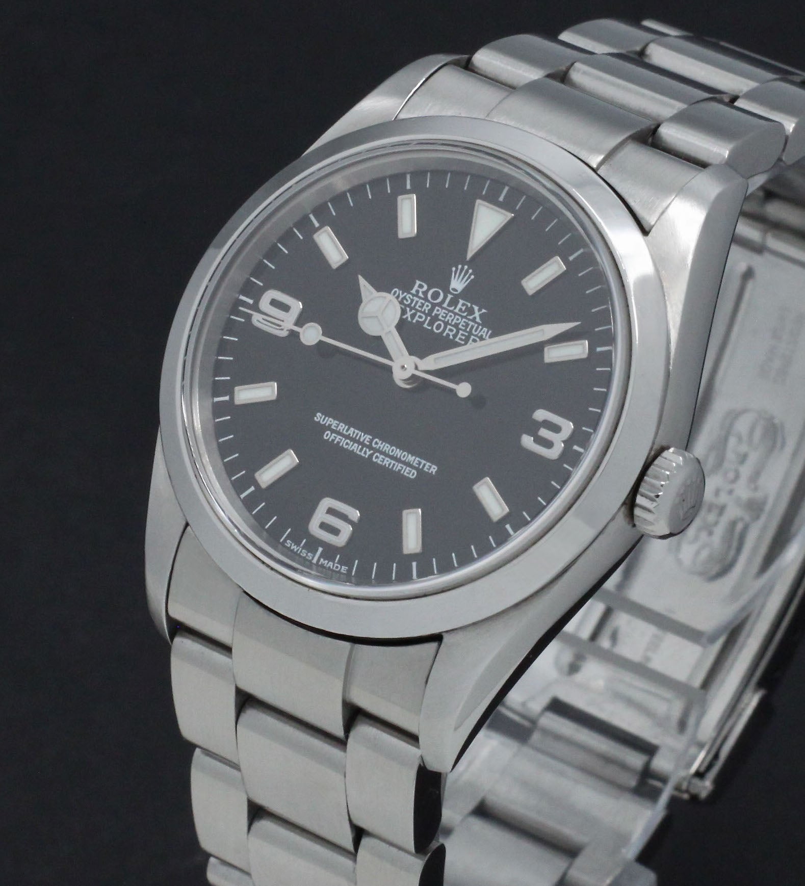 Rolex Explorer 114270 - 2001 - Rolex horloge - Rolex kopen - Rolex heren horloge - Trophies Watches