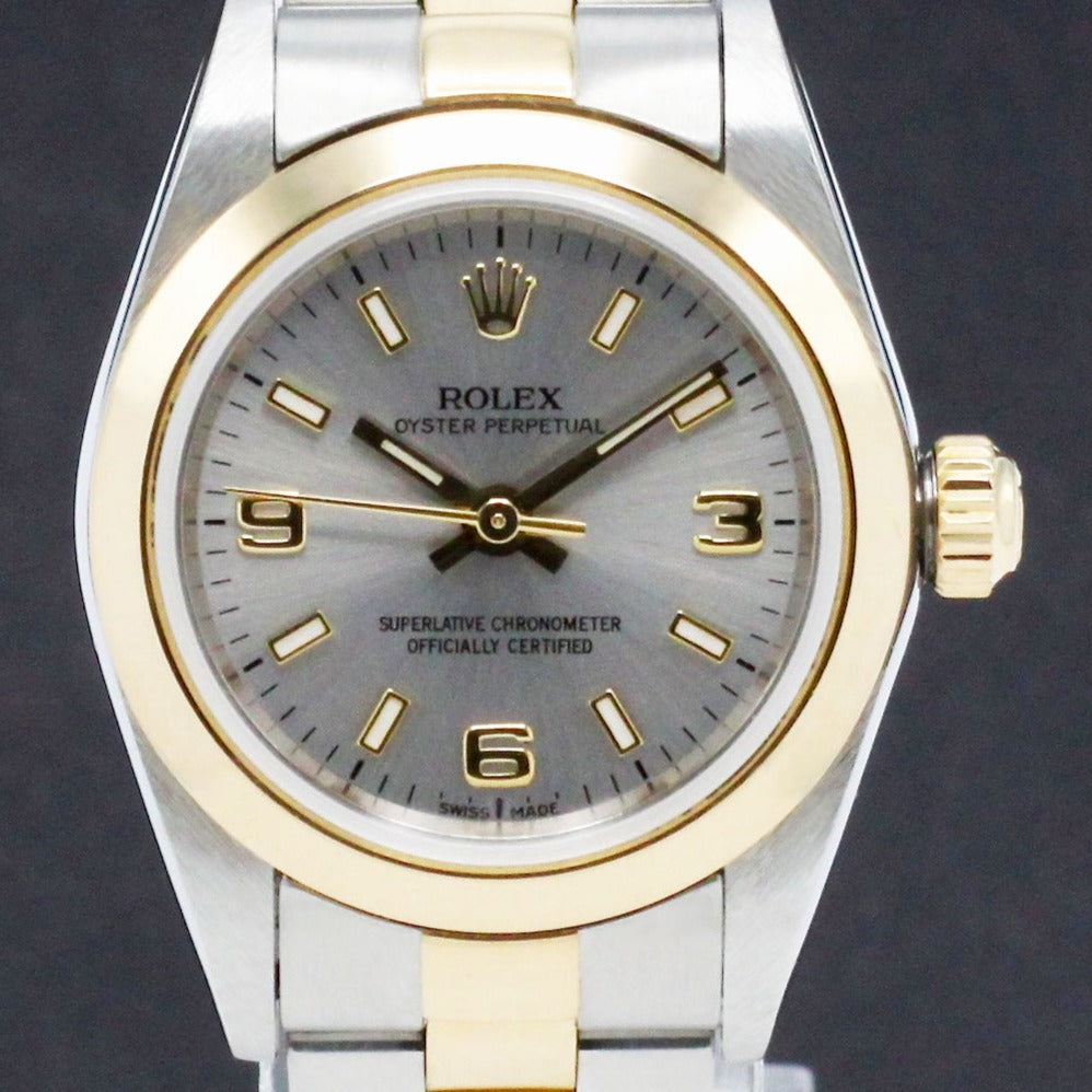 Rolex Oyster Perpetual 76183 - 2001 - Rolex horloge - Rolex kopen - Rolex dames horloge - Trophies Watches