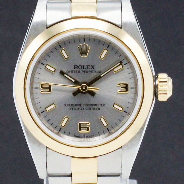 Rolex Oyster Perpetual 76183 - 2001 - Rolex horloge - Rolex kopen - Rolex dames horloge - Trophies Watches